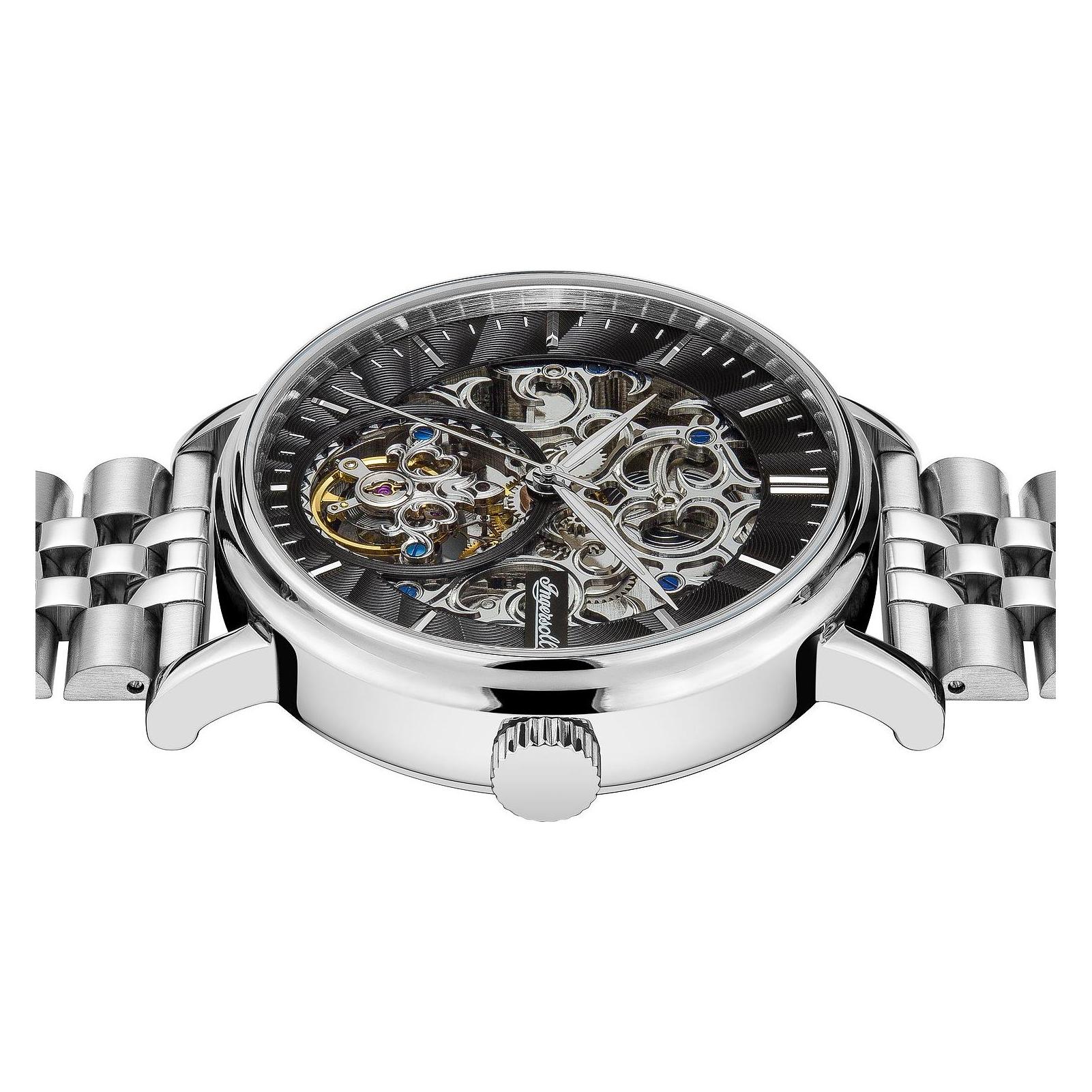 Orologio Automatico Uomo Ingersoll 1892 The Charles – 44 Mm, Quadrante Scheletrato, Acciaio Inox