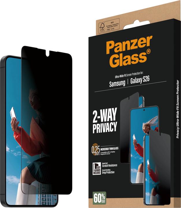 Produktbild PanzerGlass Ultra-Wide Fit (1 Stk., Samsung Galaxy S26)