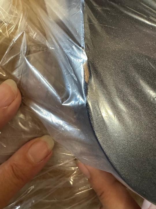 Actual product image Swisshandel24 Tabletop for corner desk, desk top, 90° black (177.50 x 80 cm)