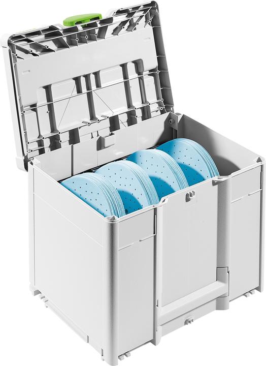 Actual product image Festool Abrasive systainer³ SYS-STF D225 GR set (P220, P80, P180, P120)