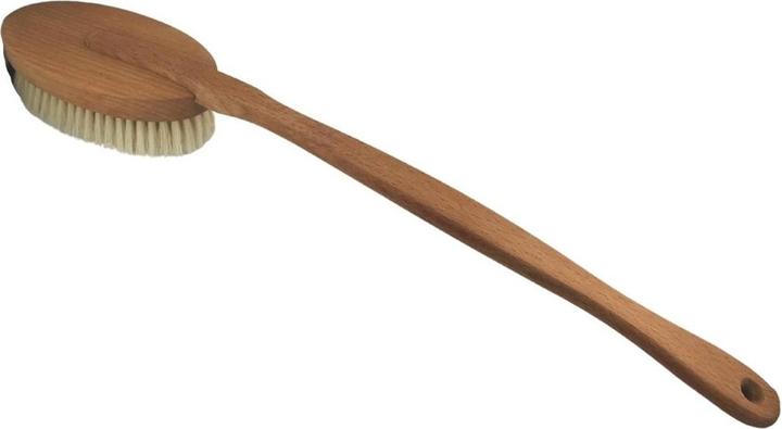 Image du produit Herba Brosse de bain et de massage, poils naturels Soft, bois de hêtre certifié FSC®.