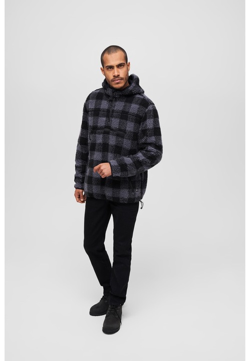 Actual product image Brandit Teddy Fleece Worker Pullover Jacket - 13975 (XL)