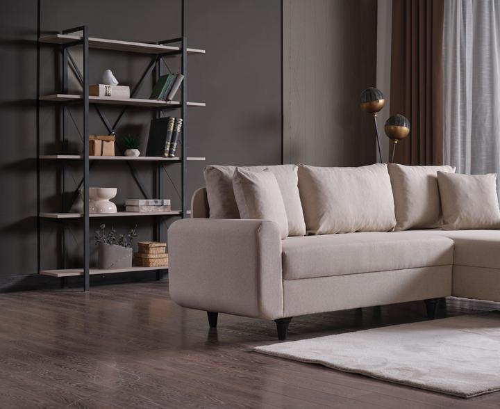 Produktbild Atelier del Sofa Flavia - Beige (Ecksofa)
