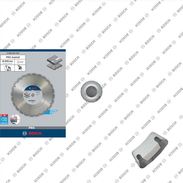 Produktbild Bosch Professional Zubehör PRO Asphalt Diamanttrennscheibe, 400 x 20/25,4 mm