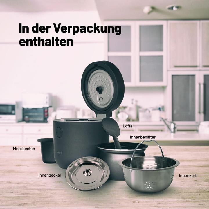Produktbild Lauben Reiskocher mit Low-Sugar-Funktion