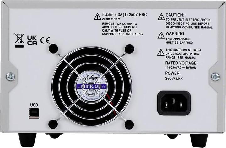 Image du produit Aim TTi FX100TP Labornetzgerät, einstellbar 0 - 42 V 1 mA - 6 A 246 W fernsteu