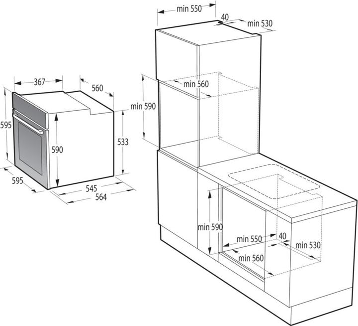Produktbild Gorenje BO 6717 E03X