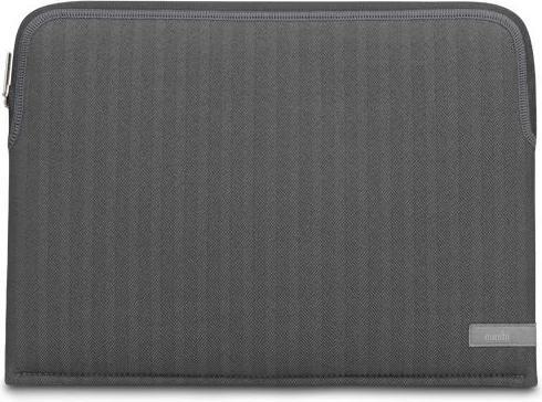 Productafbeelding Moshi Pluma Laptophoes voor MacBook Pro/Air 13" (2020) - Visgraat Grijs (13", Appel)