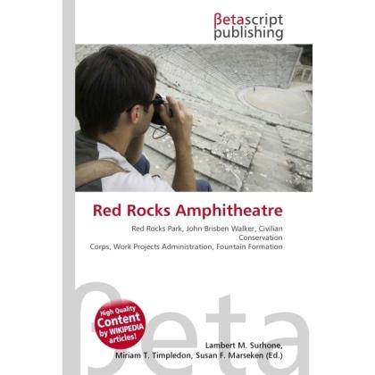 Red Rocks Amphitheatre, Fachbücher