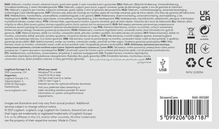Image du produit Logitech StreamCam (2 Mpx)