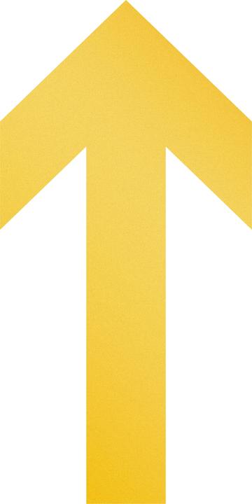 Produktbild Durable Hinweisaufkleber für den Boden Form