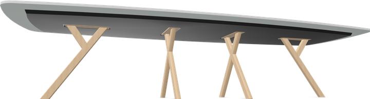 Produktbild Dietiker Felber T14 Sitzungstisch Boatform (3600 x 1300 x 720 mm)