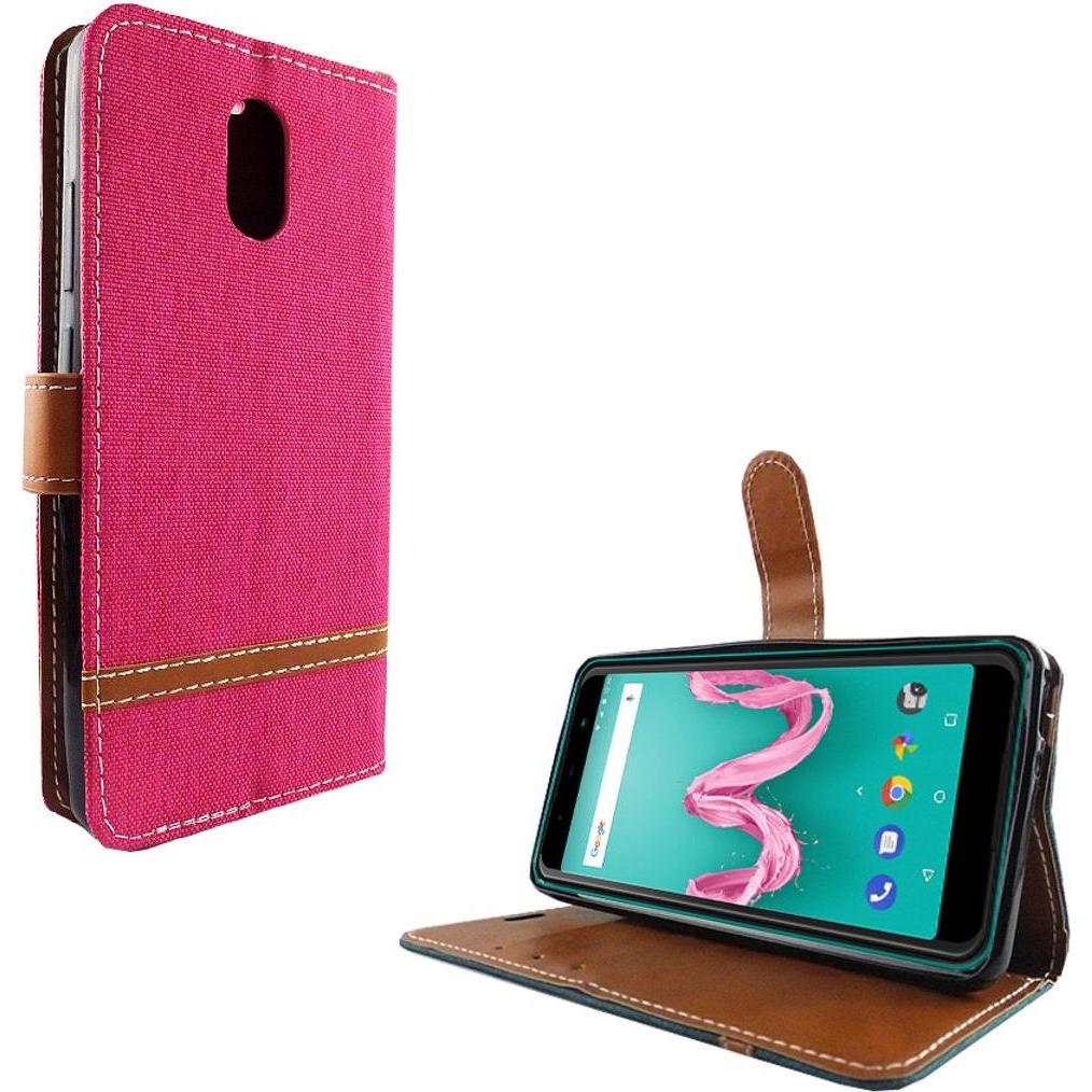 Thumbnail - König Design Hülle Handy Schutz für Wiko Lenny 5 Case Cover Tasche Wallet Etui Handyhülle Neu (Wiko Lenny 5), Smartphone...