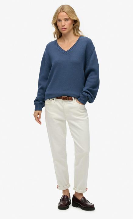 Produktbild Superdry Oversized Pullover mit V-Ausschnitt (XL)