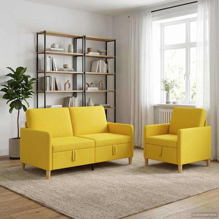 Produktbild vidaXL Sofa Set (1-Sitzer, 2-Sitzer)