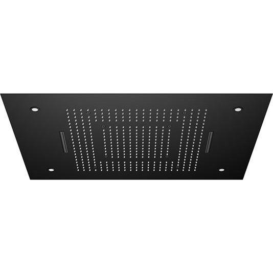 Steinberg, Duschbrause, Sensual Rain Regenpaneel, LED-Beleuchtung, Komplettset, Deckeneinbau, 3-strahlig, Easy-Cle (3 St...