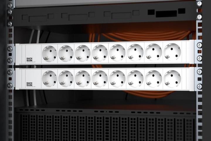 Produktbild Bachmann Verlängerungsschnur (Rack (8 x, CEE 7/3, 2 m)