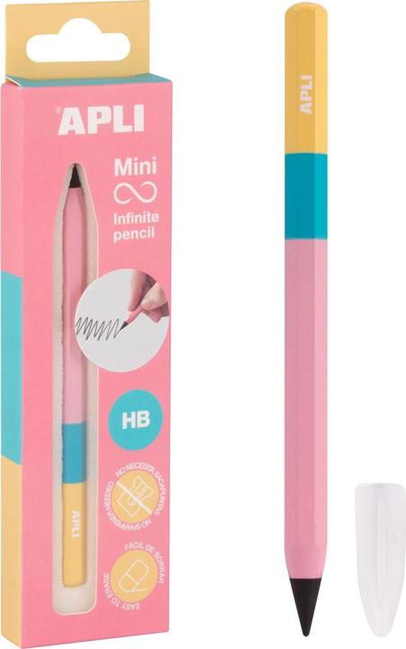 Actual product image Apli DISPLAY Mini Infinite Pencil Tricolor (1 x)