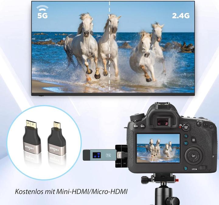 Produktbild Braidol Drahtloser HDMI-Sender und Empfänger (30 m, HDCP)