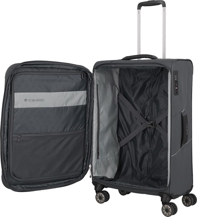 Produktbild Travelite Trolley + Koffer Skaii 4w Trolley M (67 l, M (50 - 90l))