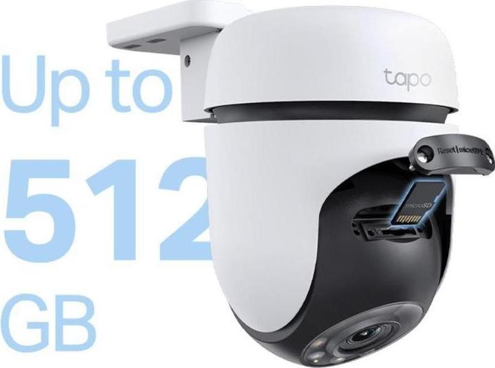 Immagine prodotto TP-Link Tapo C510W Telecamera da esterno a 360° da 3MP MicroSD (2304 x 1296 Pixels)