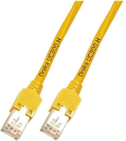Produktbild Draka Hersteller: EFB Elektronik RJ45 Patchkabel F/UTP, Cat.5e, TM11, UC300, 0,5m, gelb Das in Europa gefe (F/UTP, CAT5e, 0.50 m)