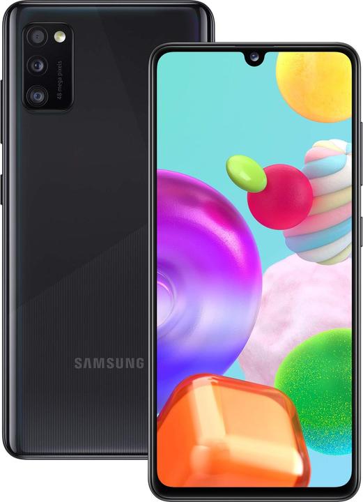 Produktbild Samsung Galaxy A41 (64 GB, Black, 6.10", Dual SIM, 4G)