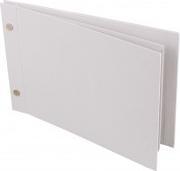 Actual product image Rayher Album, white screwed, horizontal format