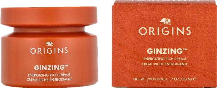 Actual product image Origins Ginzing by Ultra-Hydrating Energy-Boosting Cream 50ml (50 ml, 24h cream)