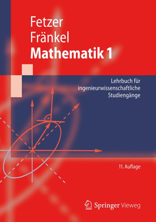 Actual product image Mathematik 1 (German, Albert Fetzer, Heiner Frankel, 2012)