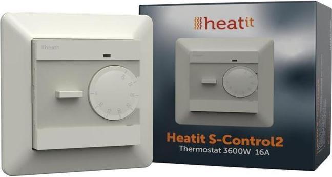 Actual product image Heatit S-Control2 thermostat