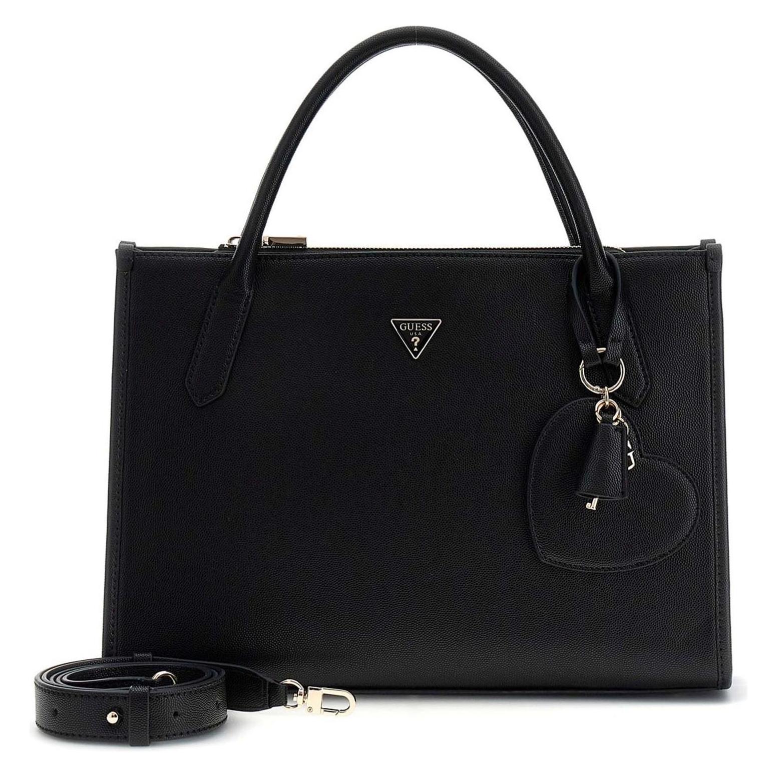 Guess, Damen, Handtasche, Isobel Tote, Schwarz