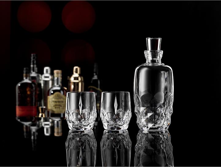Actual product image Bohemia Cristal Whisky set Sel.(Fl.1050ml)3tlg (3x, Whisky glass)