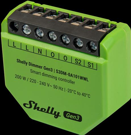 Produktbild Shelly Unterputz-Dimmer Gen3 (Dimmaktor)
