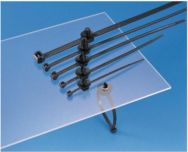 Actual product image HellermannTyton Fastening ties (Plastic cable ties, 150 mm, 500 pcs.)