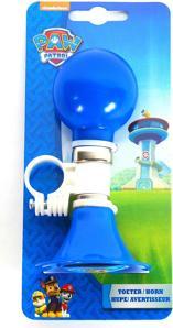 Immagine prodotto Paw Patrol Clacson: Suono forte e chiaro per una guida sicura - Adattabile a biciclette e biciclette a tre