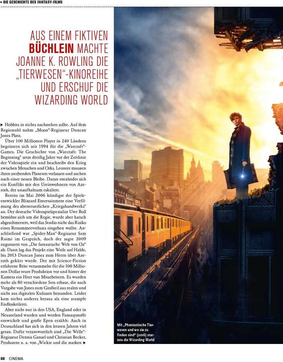 Produktbild Panini Cinema präsentiert: Fantastische Welten - Die Geschichte des Fantasy-Films und des (Deutsch, Philipp Schulze, 2021)
