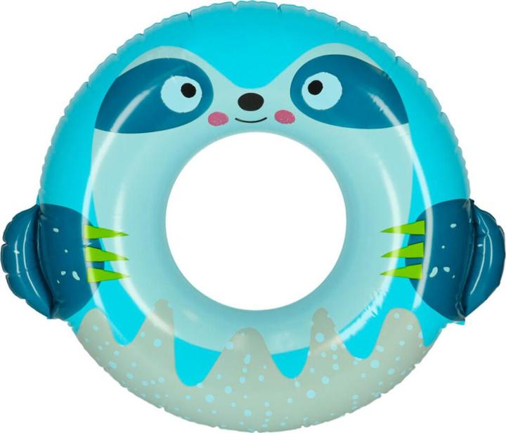 Actual product image Ikonka INTEX 59266 Floating ring animal blue 6+