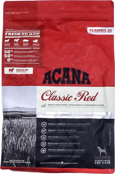 Produktbild Acana Dog Classics CLASSIC RED 2Kg (Adult, 1 Stk., 2000 g)