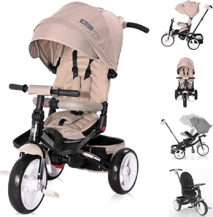 Actual product image Lorelli Tricycle Jaguar 4 in 1 folding roof