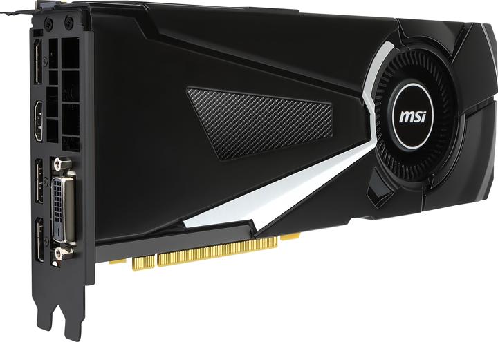 Immagine prodotto MSI GeForce GTX 1080 AERO 8G OC (8 GB)