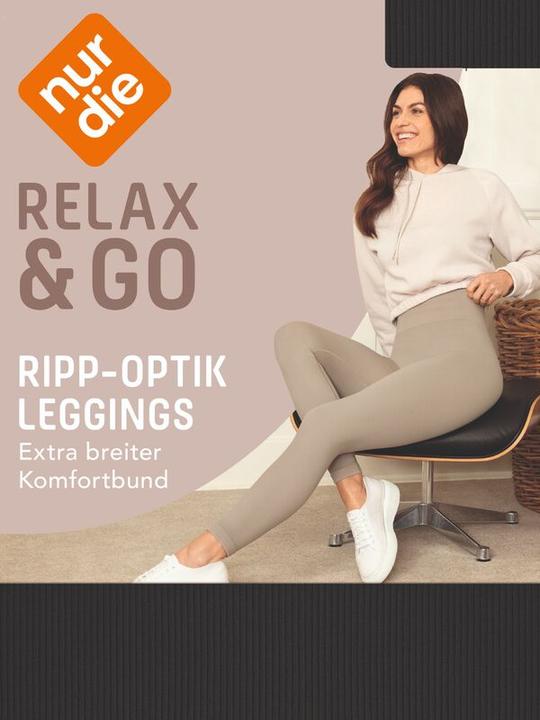 Produktbild Nur Die Ripp-Optik Leggings