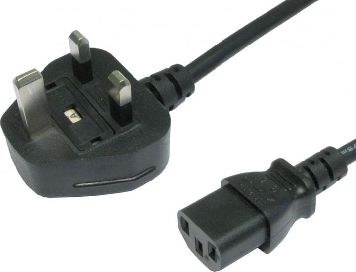 Actual product image Value Power Cord UK to C13 1.8M (1.80 m)