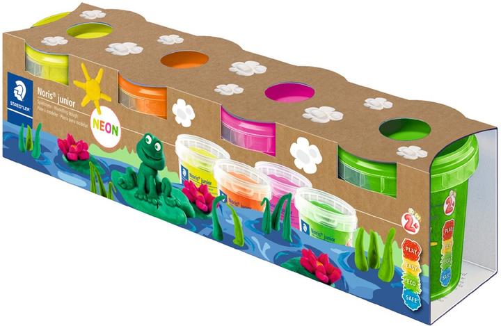 Image du produit Staedtler Spielknete Noris junior Basisfarben