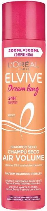 L'Oréal Paris ELVIVE DREAM LONG Trockenshampoo - 200 ml (200 ml, Trockenshampoo)
