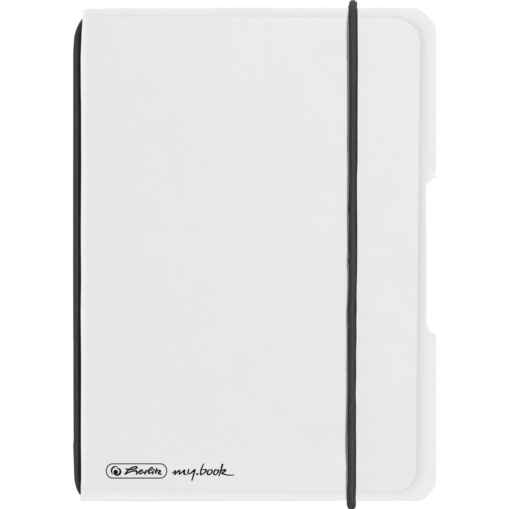 5x Herlitz, Heft + Block, my.book flex PP (A6, Kariert, Harter Einband)