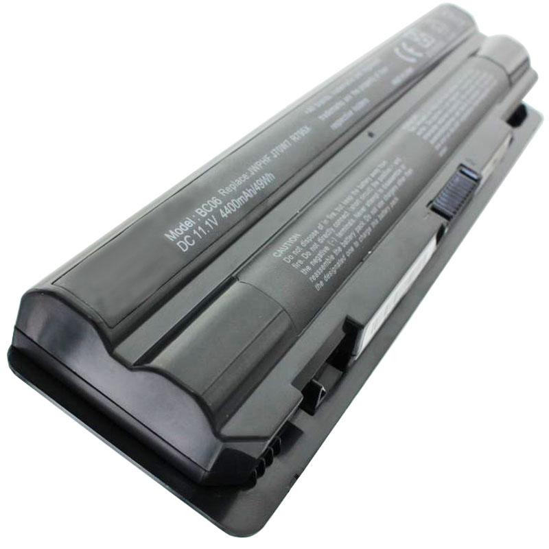Dell Notebookakku (6 Zellen, 4600 mAh), Notebook Akku, Schwarz