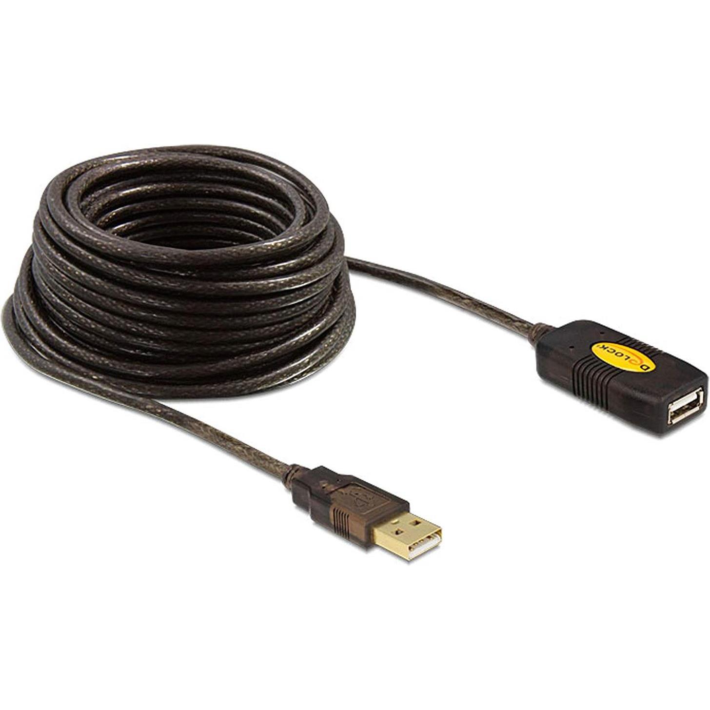 Thumbnail - Delock USB Kabel Verlängerung (10 m, USB 2.0), USB Kabel