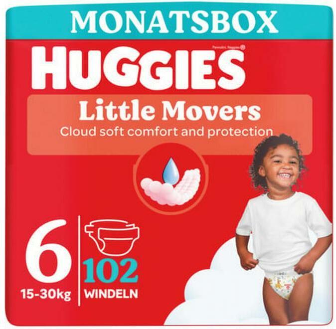 Actual product image Huggies Ultra Comfort (Size 6, Monthly box, 102 Piece)