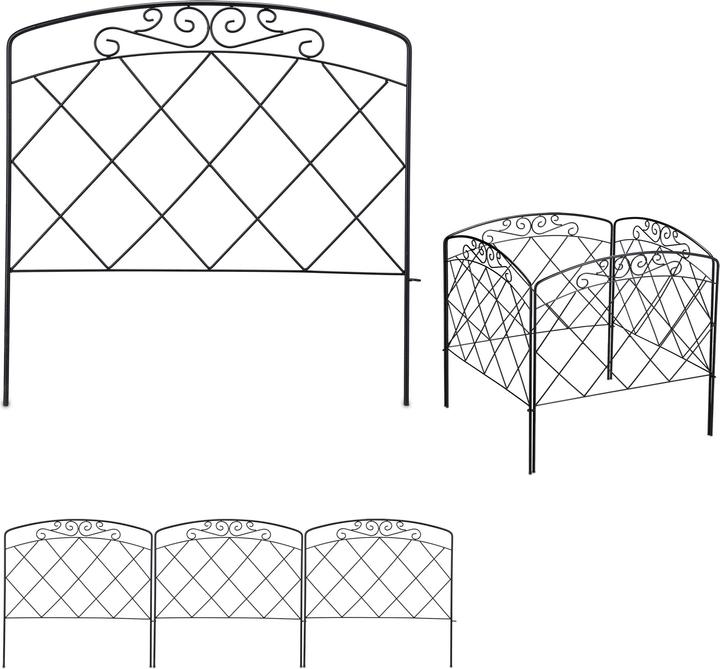 Image du produit Relaxdays Bordure potager, haut (245 cm)